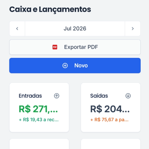 Controle Financeiro